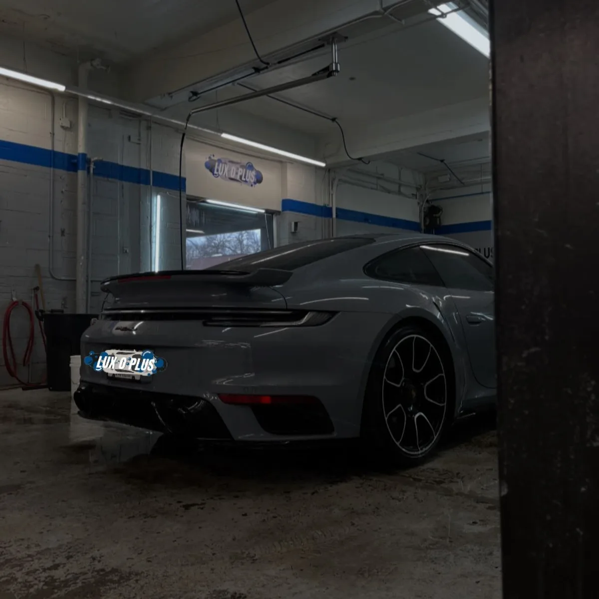 Porsche 911 Turbo finished in the bay at the Van Horne shop